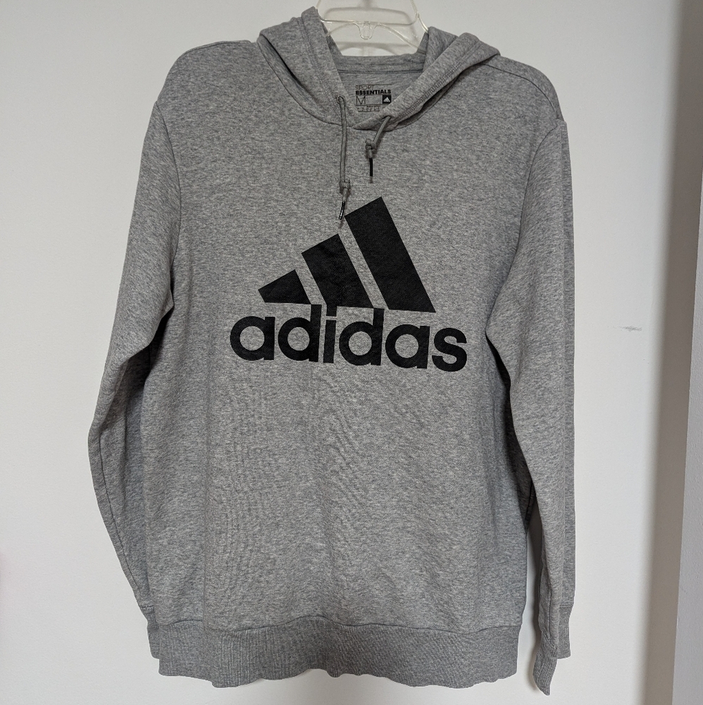 Gray adidas hoodie - M
